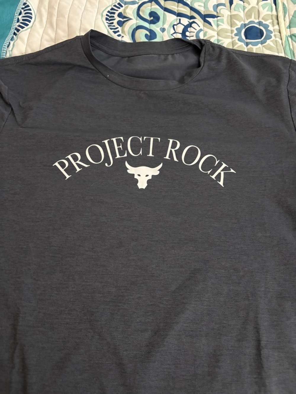 Men's Rock Logo T‑Shirt - Charcoal